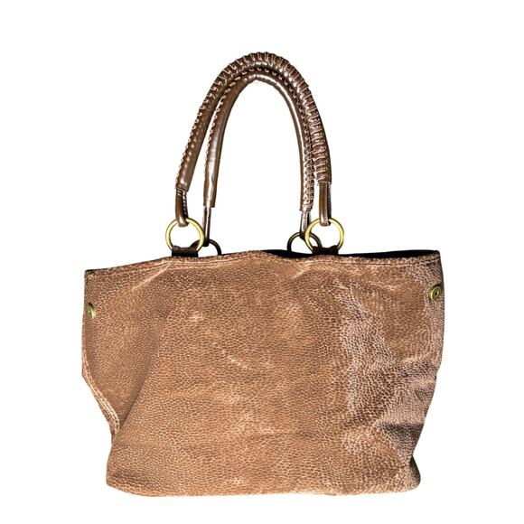 Bath & Body Works Women's Floral Embroidered Tote Bag Sequins Fall large - Picture 2 of 4